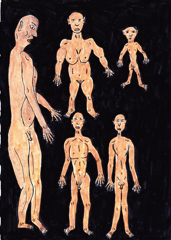 La mythologie des humanoïdes, les cinq peuples originaux.