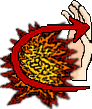 Riposte de boules de feu