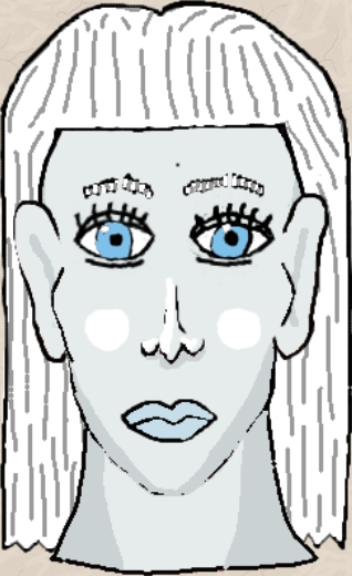 Un personnage harmonieux dans le jeu RPG Erentis.