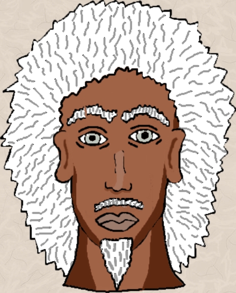 L'avatar d'un héro noble en jeu