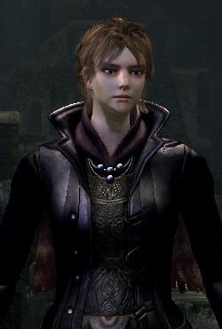 Sorcière Béatrice dans Dark Souls.