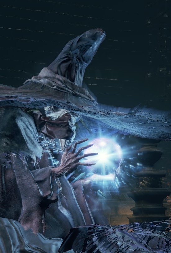 Les jumeaux sages de cristal dans Dark Souls.