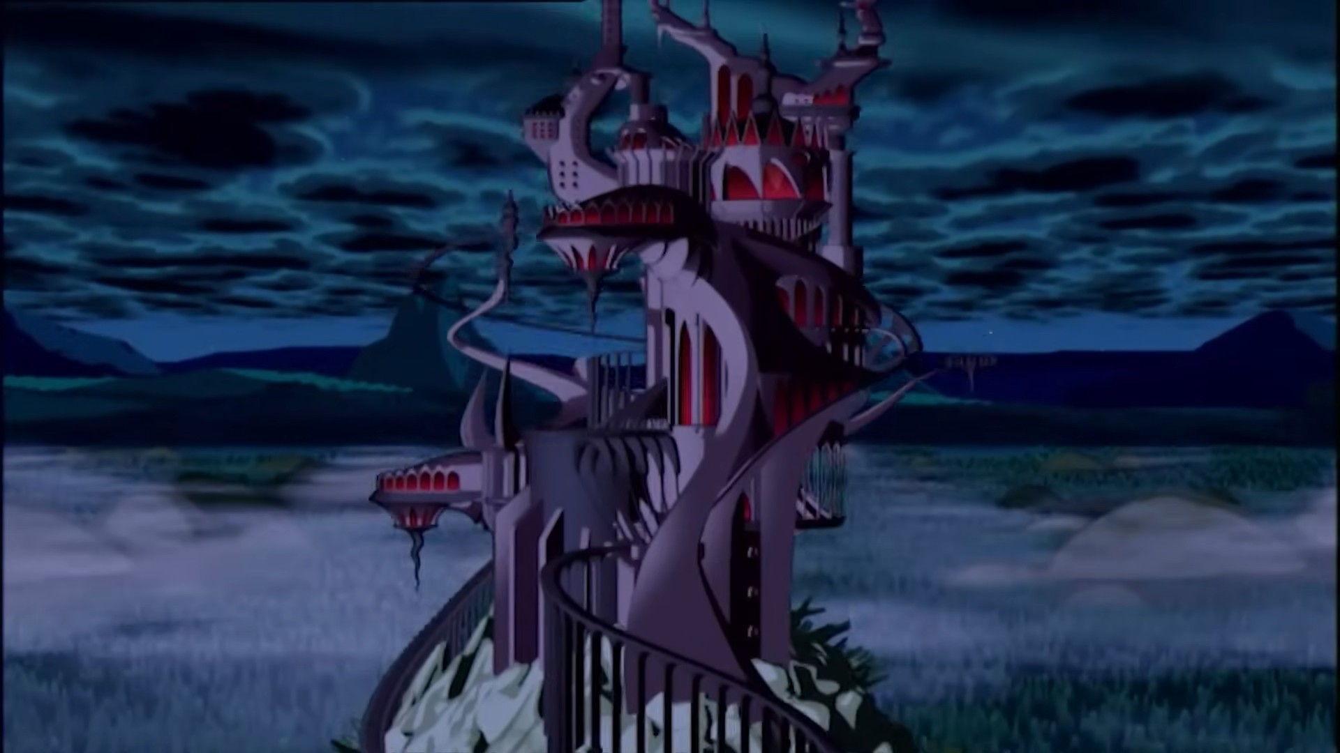 La Tour Nuage, école des sorcières dirigée par Griffin où ont étudié les Trix.