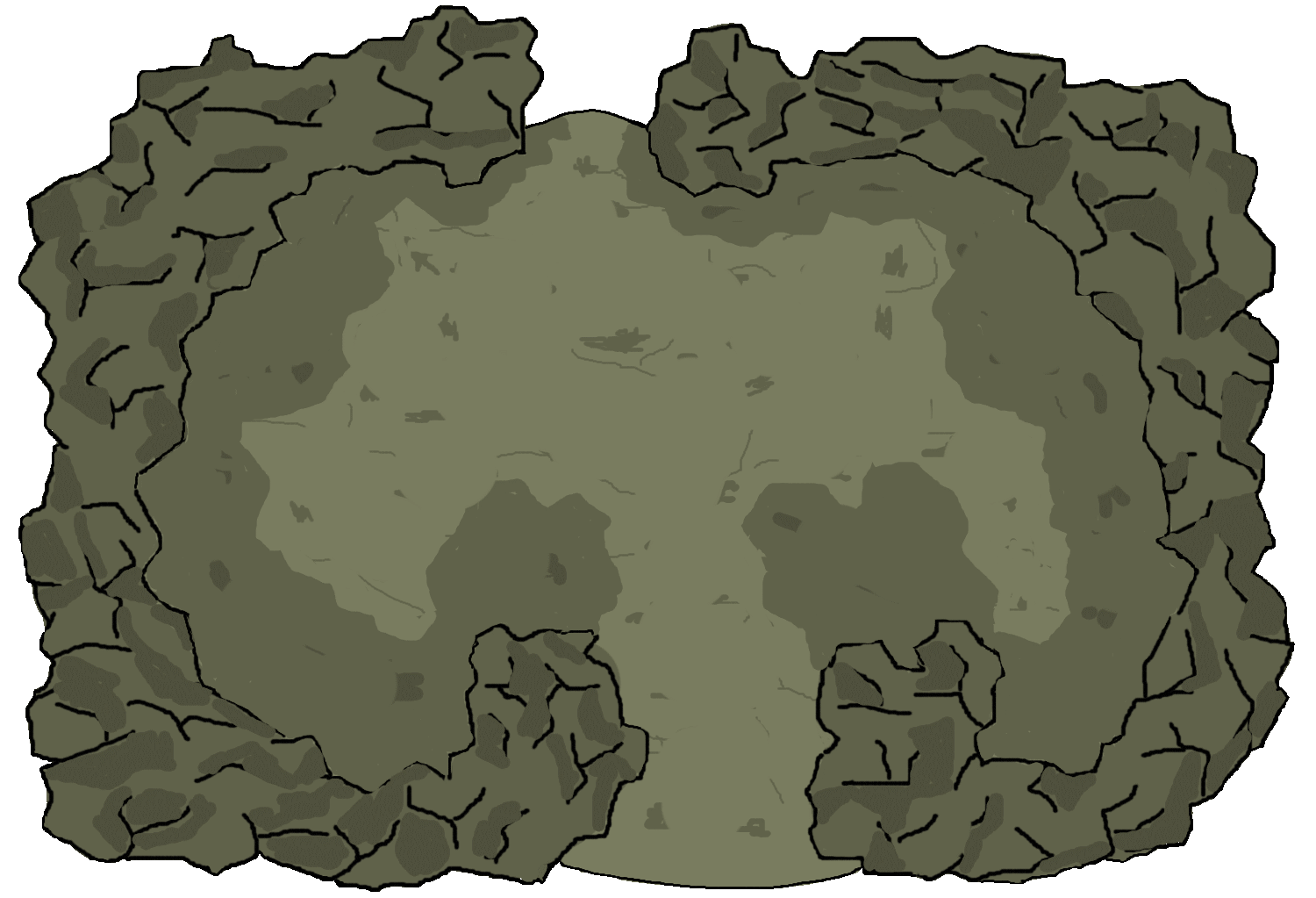 La grotte aux lamentations et ses sous-terrains