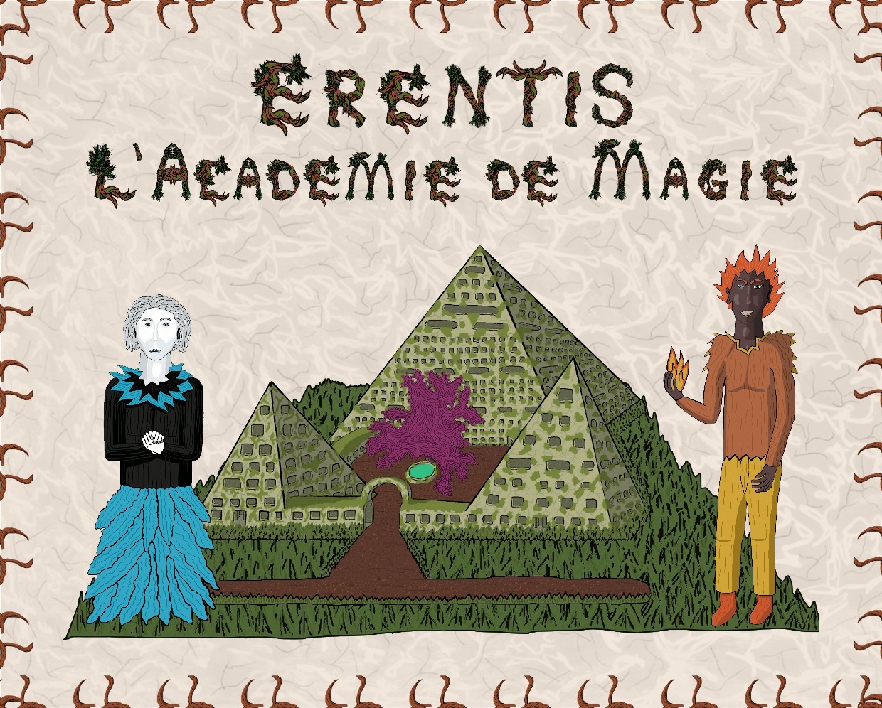 Flyer du jeu RPG Erentis