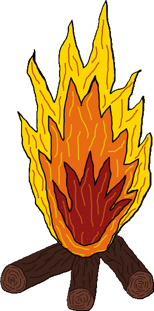 Feu magique pour cuisiner et restaurer PV dans le RPG