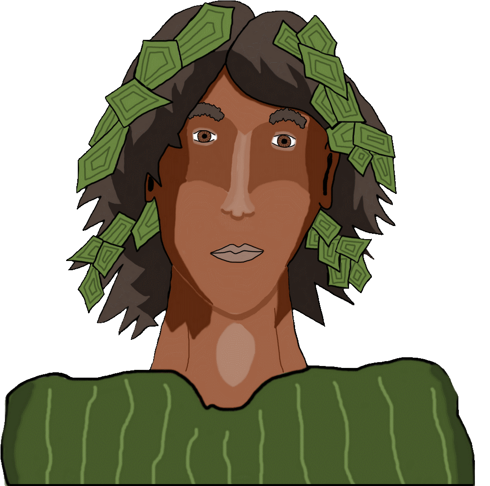 Un personnage, mage de la terre, et professeur à l'école de magie